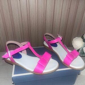 Jacadi Bright Pink Kids Sandals